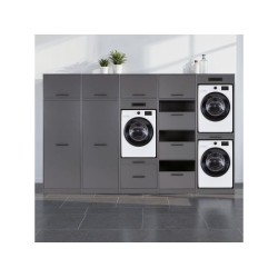 Rangement haut 1 porte BUANDERIE OMBRE