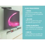 Téléviseur Qled TOSHIBA 55QV3363DG - UHD 4K 55 pouces 139 cm