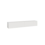 Meuble tv coloris blanc 180 cm  