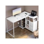 Bureau d'angle WOLTU 120 cm coloris blanc