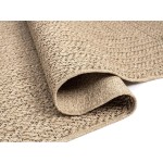 Tapis extérieur intérieur uni - nature - 240 x 340 cm - kansas