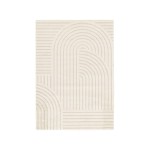 Tapis 200x290 cm COCON coloris blanc