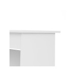 Bureau COLLEGE 3 109.3 cm coloris Blanc