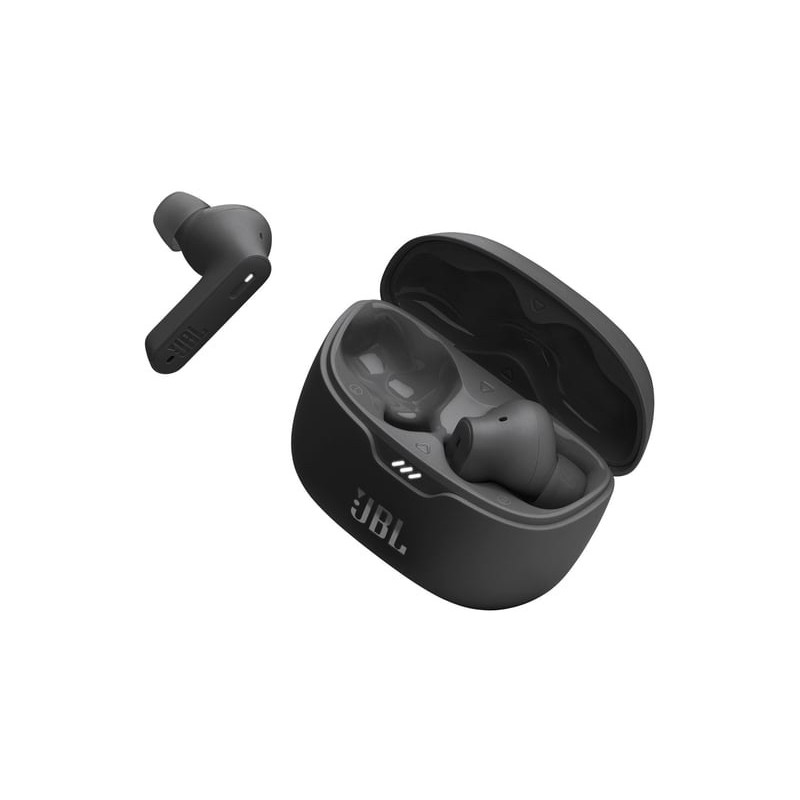 Écouteurs sans fil JBL Wave Buds - Bluetooth True Wireless, Noir
