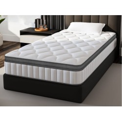 Ensemble matelas et sommier 160x200 cm Ressorts 8 HEURES L INVINCIBLE 21 cm