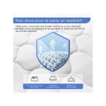 Matelas 90x190 cm HOMIMASTER  Ressorts + mémoire de forme soutien Medium épaisseur 25 cm
