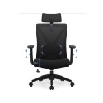 Fauteuil de bureau HIAZURM avec assise réglable en hauteur