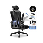 Fauteuil de bureau HIAZURM Rapport qualité-prix avec assise réglable en hauteur