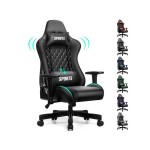 Fauteuil gaming HIAZURM avec assise réglable en hauteur
