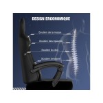 Fauteuil gaming HOMIMASTER avec assise réglable en hauteur