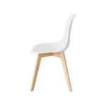 Chaise SACHA coloris blanc