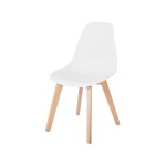 Chaise SACHA coloris blanc