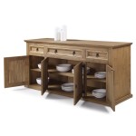 Buffet 4 porte(s) 3 tiroir(s)  EL PATIO - 181 cm coloris marron