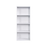 Bibliotheque coloris blanc 3 étagère(s) Cubik - 42 cm x 106 cm
