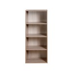 Bibliotheque coloris bois foncé 3 étagère(s) Cubik - 42 cm x 106 cm