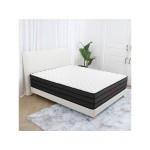 Matelas 180x200 cm INRE  Mousse haute résilience soutien Ferme épaisseur 25 cm