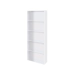 Bibliotheque coloris blanc 4 étagère(s) Cubik - 59.2 cm x 169 cm