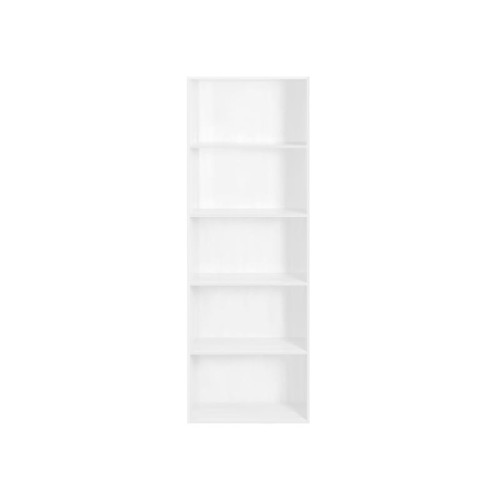 Bibliotheque coloris blanc 4 étagère(s) Cubik - 59.2 cm x 169 cm