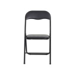 Chaise pliante LILAS 2 coloris noir