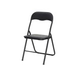 Chaise pliante LILAS 2 coloris noir