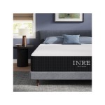 Matelas 160x200 cm INRE  Mousse à mémoire de forme soutien Ferme épaisseur 30 cm