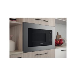 Micro-ondes multifonction intégrable  INDESIT MWI120GX.1 - 20 litre(s)