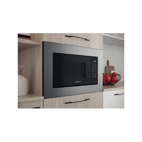 Micro-ondes multifonction intégrable  INDESIT MWI120GX.1 - 20 litre(s)