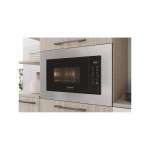 Micro-ondes multifonction intégrable  INDESIT MWI120GX.1 - 20 litre(s)