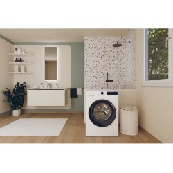 Lave linge ouverture hublot CANDY BR 410B8-S - 10 kg 1400 trs/min profondeur 56.5 cm