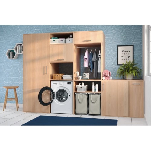 Lave linge ouverture hublot INDESIT IME962BMYTIMEFR - 9 kg 1200 trs/min profondeur 54.6 cm