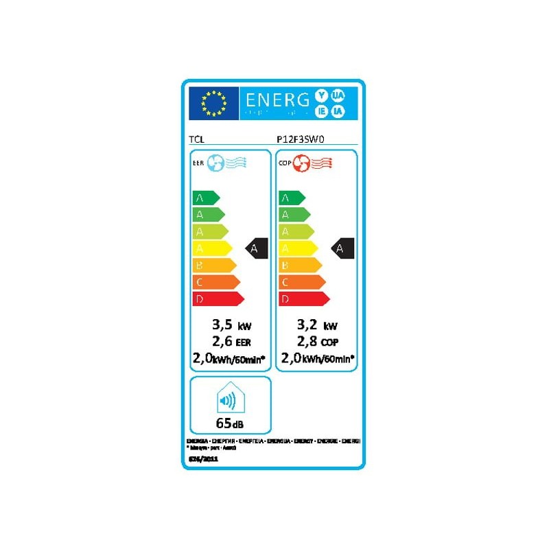 Climatiseur Mono bloc réversible TCL P12F3SW0 - 12000 BTU