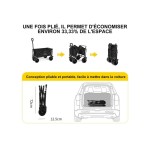  FOXSPORT Camping Cart-Black-01