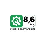 Lave linge ouverture hublot LG F14R15WHS - 11 kg 1400 trs/min profondeur 56.5 cm