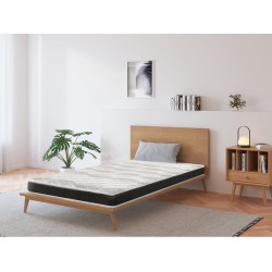 Matelas 90x190 cm IZTOSS pas cher Mousse soutien Souple épaisseur 12 cm