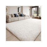 Tapis 120x160cm - tapis salon en peluche épaisse ultra- douce antidérapant pour salon, chambre ou couloir - grand tapis de sol à poils longs