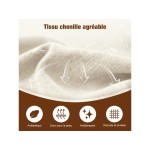 Fauteuil fixe HIAZURM CK480 Tissu blanc