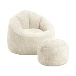 Fauteuil fixe HIAZURM CK480 Tissu blanc